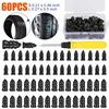 60pcs  Vacuum Tyre Screws Kit For Car Motorcycle Rubber Plug Nai Glue Free Repair Tire Screwdriver Tool Set with Box