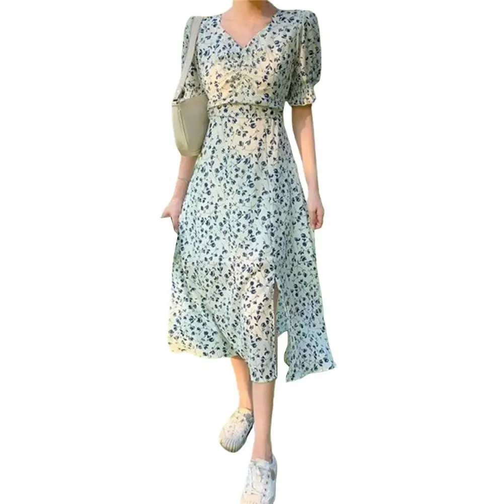 

Summer Women Dress Printing Length Dress Female A-Line Dresses Vestidos 2023