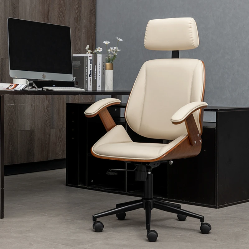 Clerk rotate Office Chairs Go up and down wood sedentariness comfort domestic Office Chairs Silla Gamer Work Furniture QF50OC