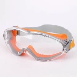 Enhanced Protective Anti - Fog Safety Goggles (Orange anti - fog)