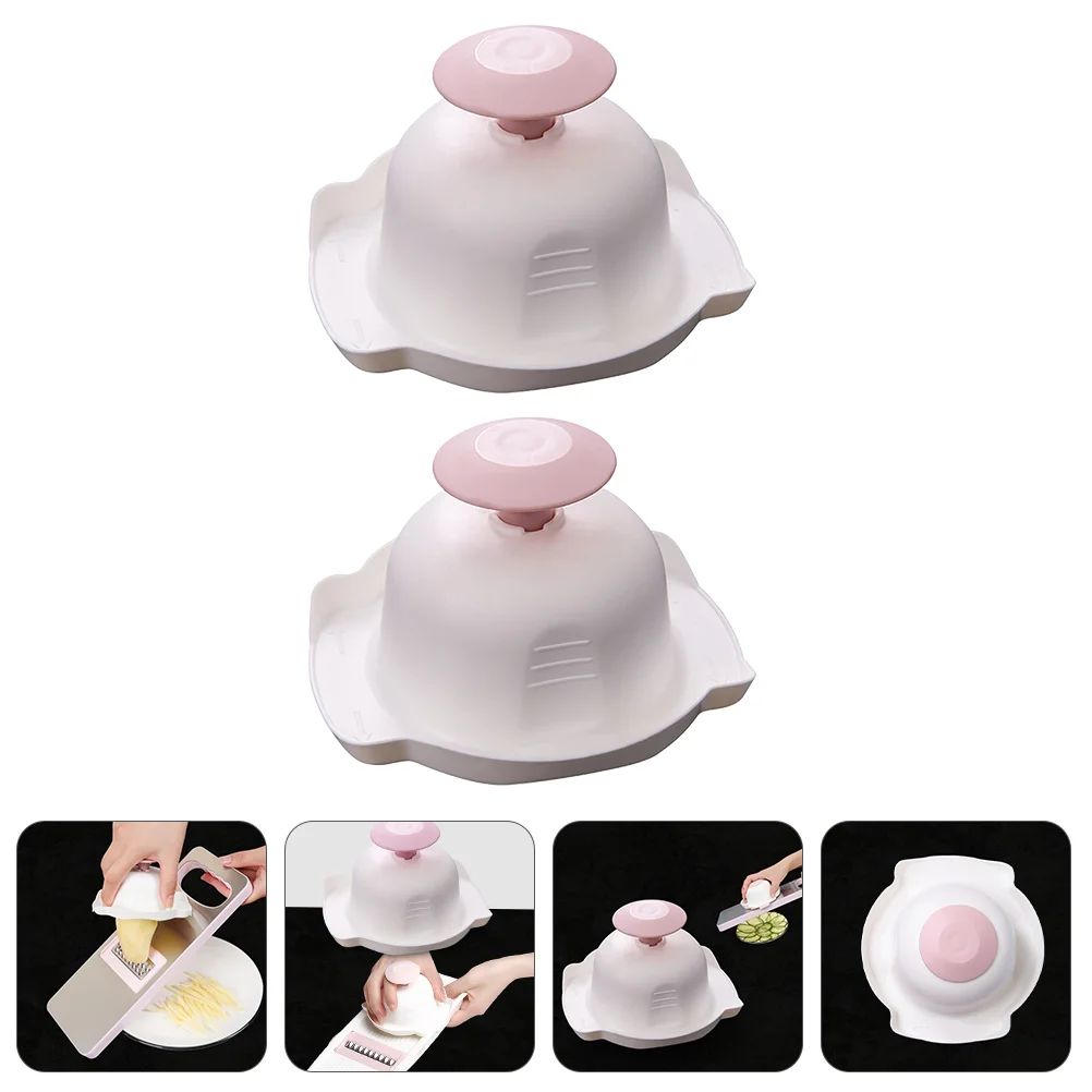

2pcs hand finger protectors Potato Grater Finger Protector Guards for Protecting Finger from Slicing Chopping Hand Guards