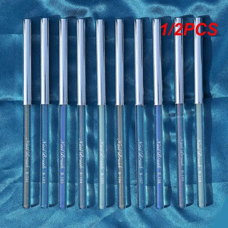 

1/2 шт. Аврора Хрустальный флуоресцентный Гель-лак для ногтей рисунок ручка флуоресцентная искусство кисти