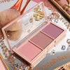 3 Colors/set Blush Plate Peach Pallete Ace Mineral Pigment Cheek Blusher Powder Makeup Professional Contour Shadow Pink Blush 6