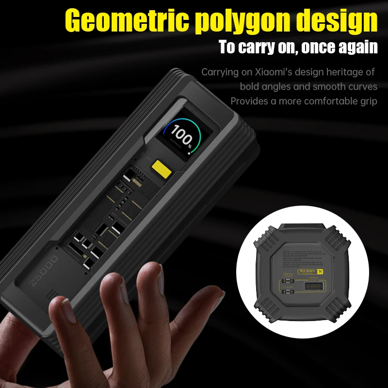 Silicone Case for Xiaomi Mi 25000mAh 212W Explorer Edition Power Bank TF/SM Card Storage Reserved Travel Case Storage Bag power bank case