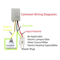 1-480Min Timer Adjustable Disconnect Delay Controller AC 110V 220V Power-ON Delay OFF Relay Switch AC 220V 7A Voltage Output 2