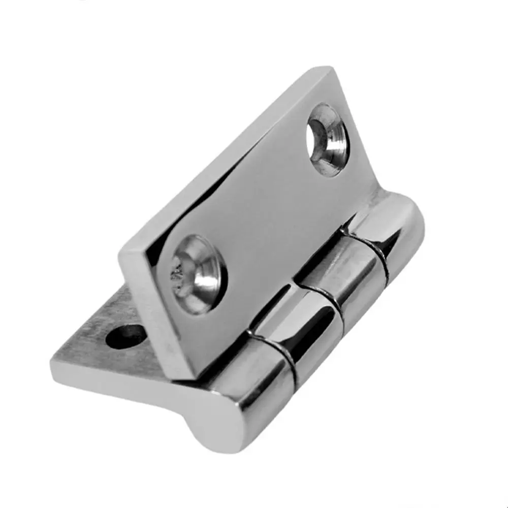 Hinge With 4 Holes 316 Stainless Steel Butt 38mm 40mm 50mm Mirror Polish Heavy Duty Marine Boat Hardware Hinges