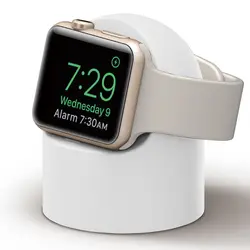 Durable Silicone Nightstand Charging Stand (White)