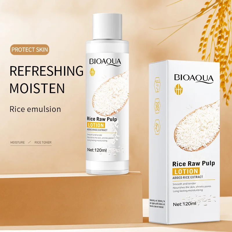 BIOAOUA Original Milk Series Six Piece Protoplasm Grape Serum Cream Hydrating Moisturizing Cleanser Toner Anti Age Face Care Set