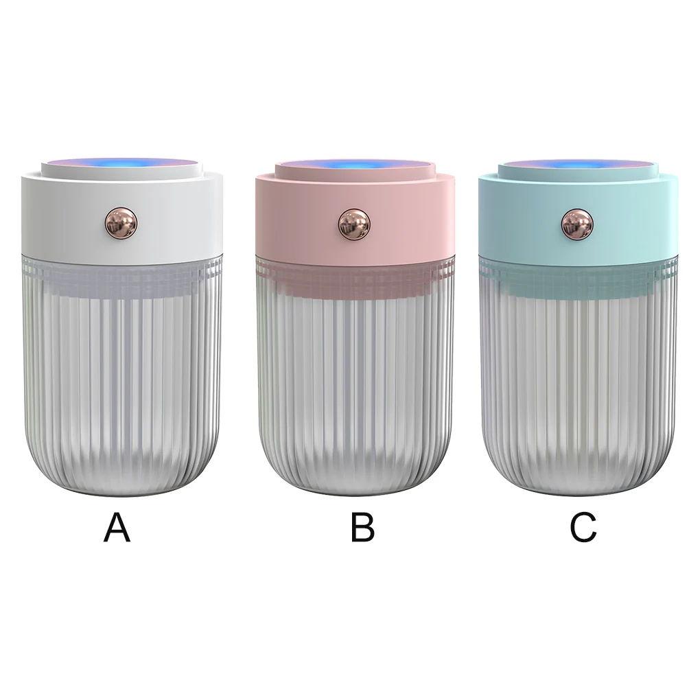 

Mini Diffuser 250ML 2 5W USB Night Light Air Humidifier Adjustable Portable Home Car Mist Sprayer Pink