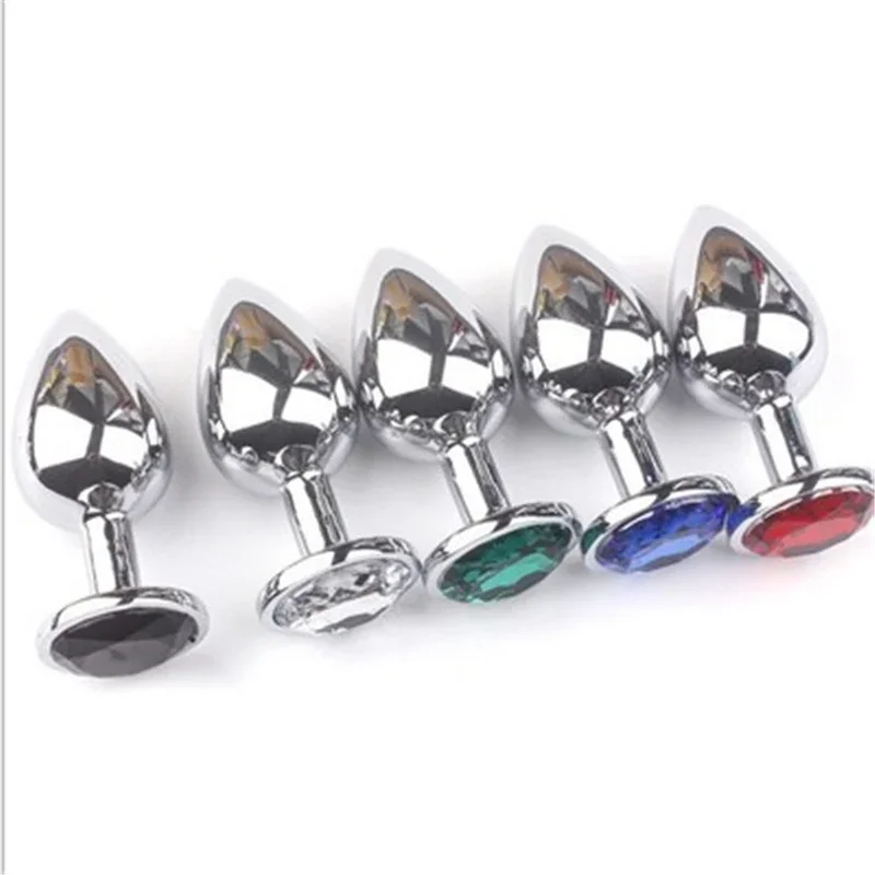 Anal Plug Waterproof Stainless Steel Smooth Touch Sex Toys For Men/Women/gay Butt Dilator