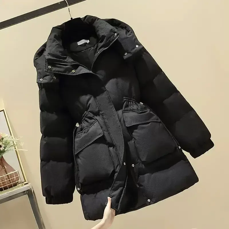 Thick Parkas Woman Blouson Jackets Modern Cold Youthful Fashion 2025 Offers High Quality Down Coats for Women Luxury 2025 Trend - 4