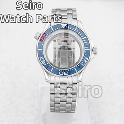 Waterproof 41mm Stainless Steel Watch Case with Transparent Back and 31mm Dial (Choice1 (3))