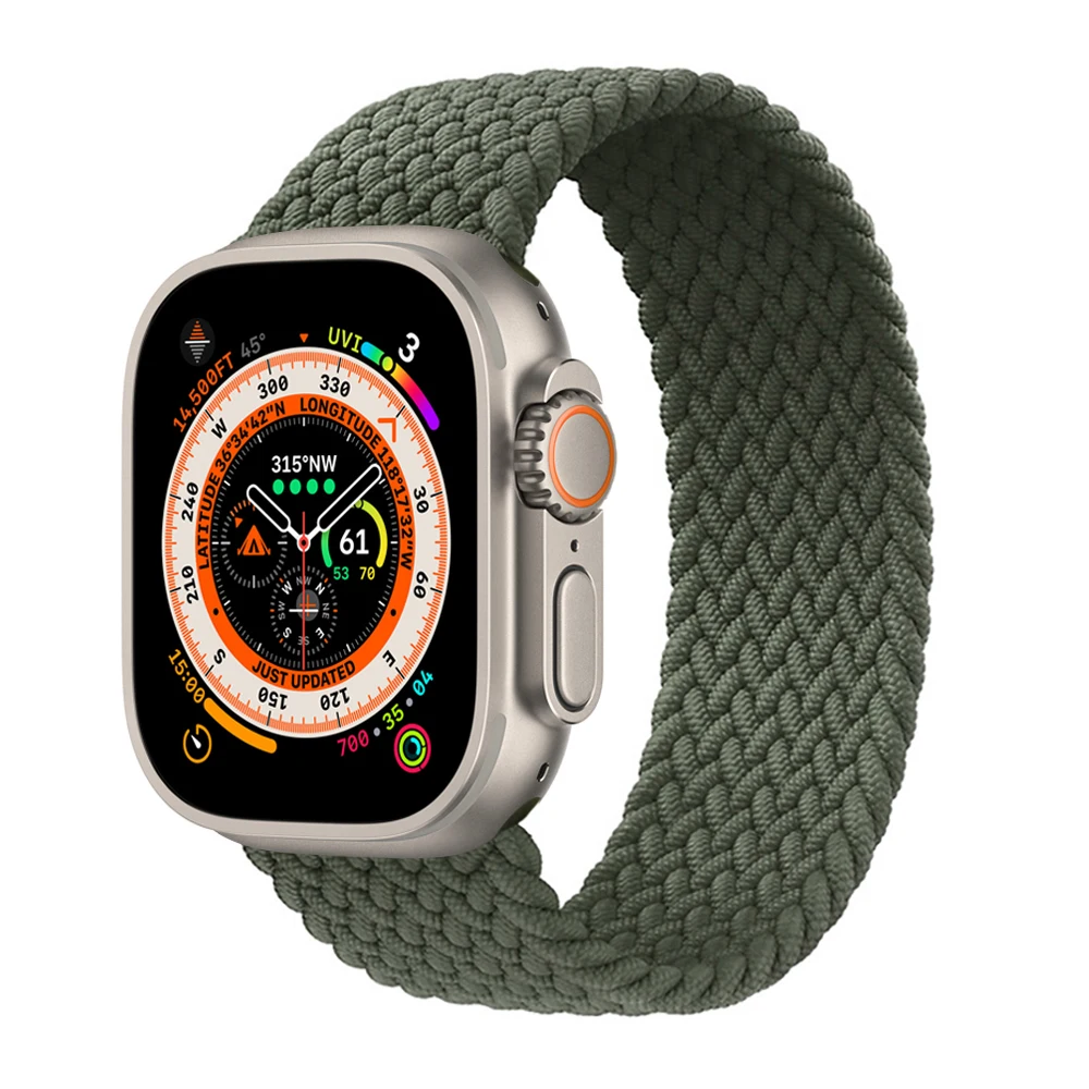 Braided Solo Loop Watch Strap Bracelet