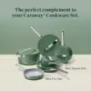Nonstick Ceramic Mini Fry Pan (1.05 qt, 8") - Non Toxic, PTFE & PFOA Free - Oven Safe & Compatible with All Stovetops (G 5