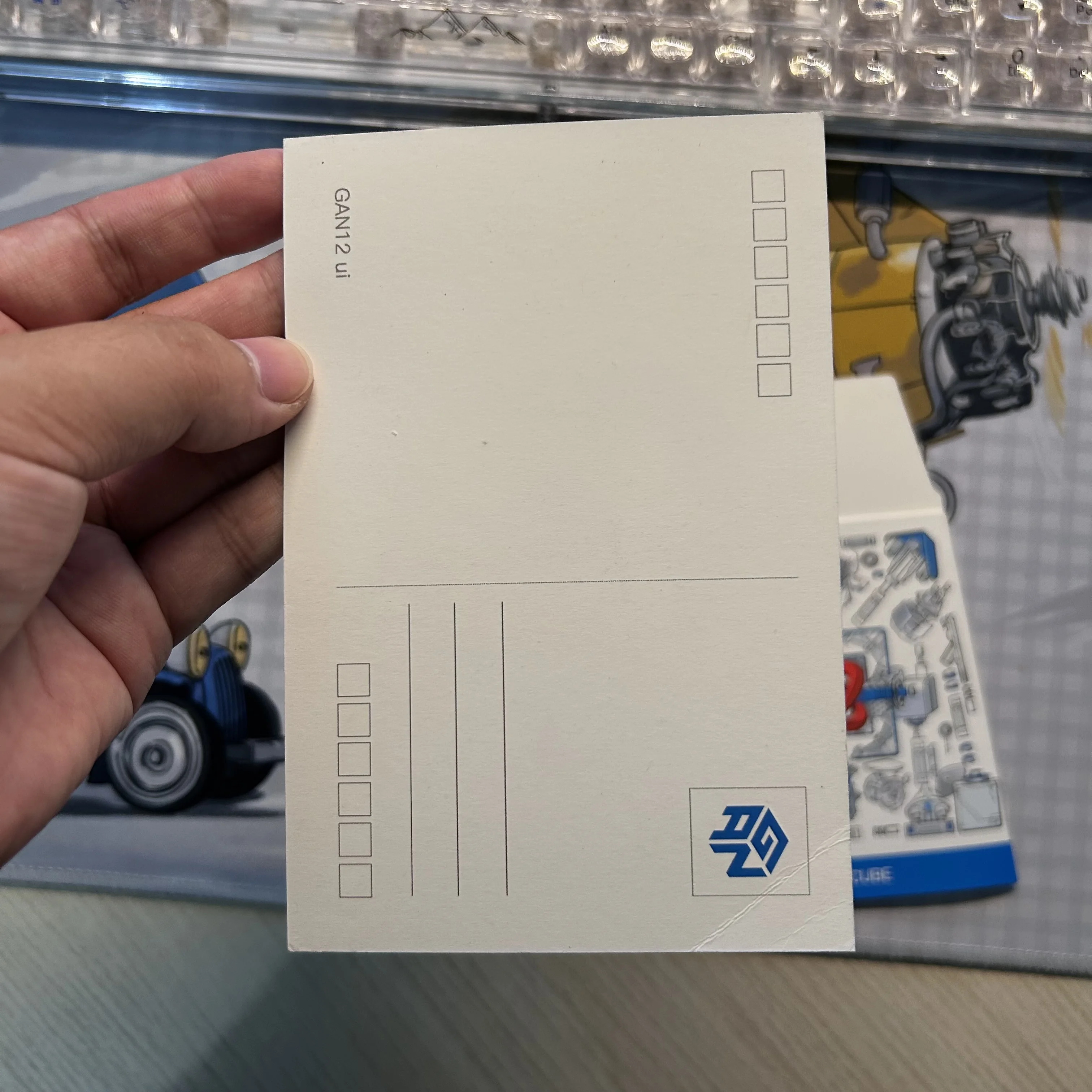 Gan 3x3x3 Magic Cube STICKERS 3x3 Cube 9 kinds of stickers, GAN12ui film, storage bag 4