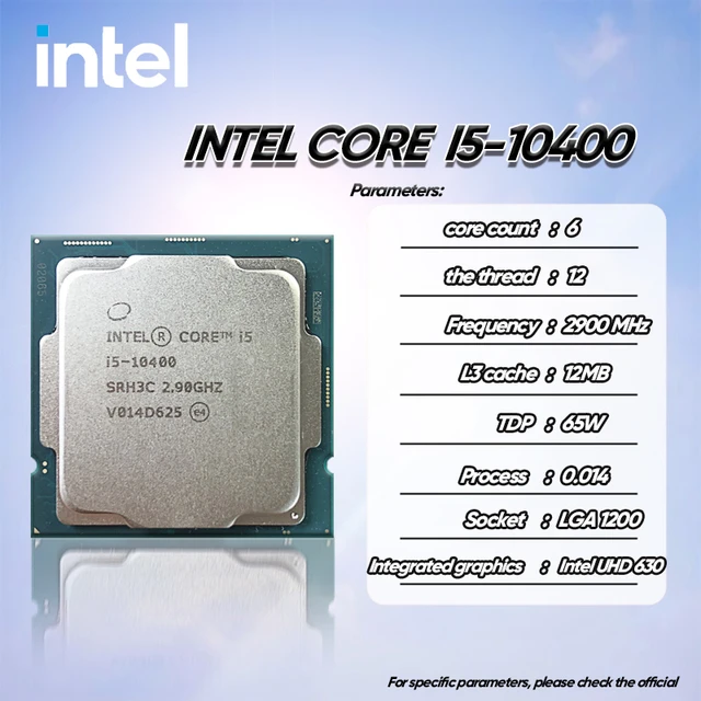 Intel Core I5 10400 Processor | Intel Core I5 10450 Processor