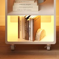 Tables De chevet étroites pour chambre à coucher, Design De luxe, modernes et minimalistes, avec rangement, meubles De maison classiques Mesa De Cabeceira 4