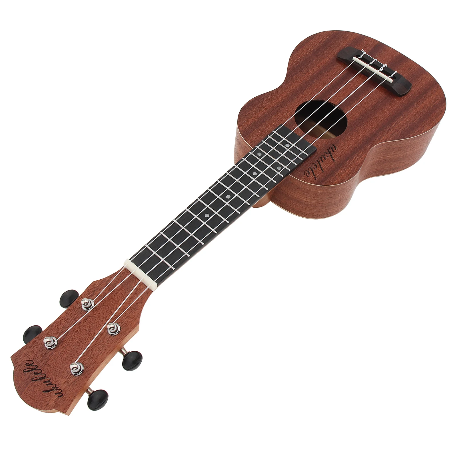 High Quality 21 Inch Soprano Ukulele / Ukulele Bag Sapele Wood 15 Fret Four Strings Hawaii Guitar String Musical Instrument