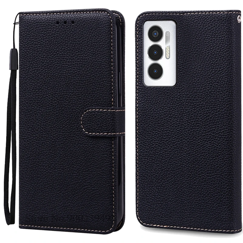 Premium Wallet Leather Flip Cover - Elegant Phone Case with Bumper Protection
