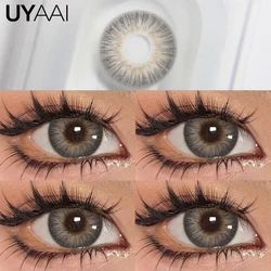 Vibrant Natural Look Colored Eye Contacts - Enhance Your Eye Color (OMG Gray)