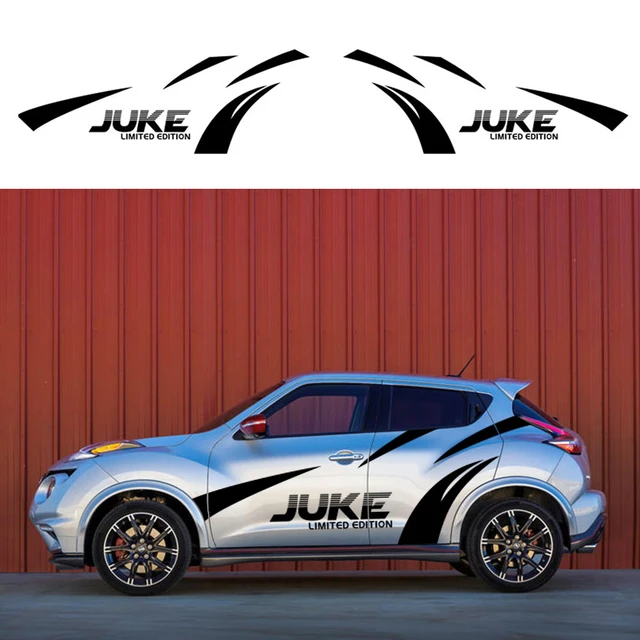 Auto Aufkleber Für Nissan Juke Nismo Limited Edition Tuning Zubehör Auto  Körper Tür Grafiken Styling DIY Vinyl Decor Decals