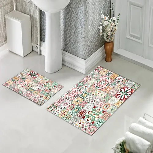 

Halıforum Bath Mat Dual Toilet Seat Pad Non-Slip Bottom Bhs-461