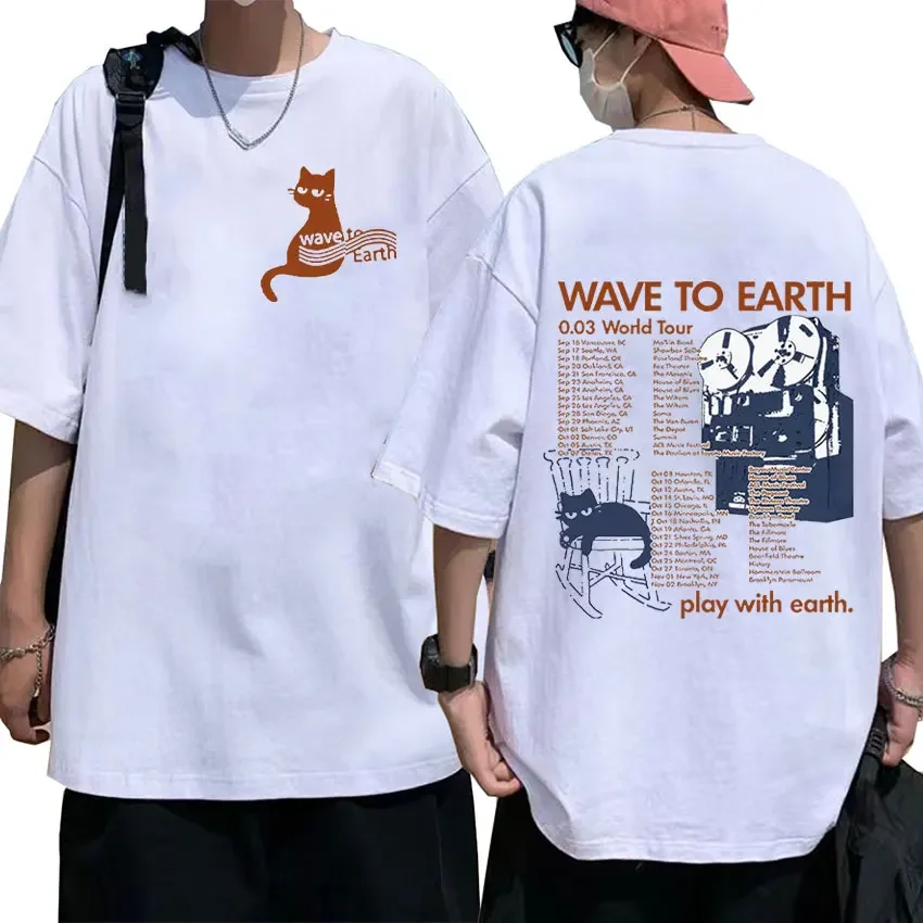 wave to earth 2024 0.03 World tour Tシャツ Wave To Earth 0.03 Tour 2024 T-shirt, Wave To Earth Kpop