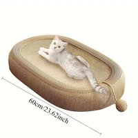 Lit universel pour chat, ensemble de boules de jouet multifonctionnel en Sisal Durable, meubles d'intérieur/extérieurs pour toutes saisons 6