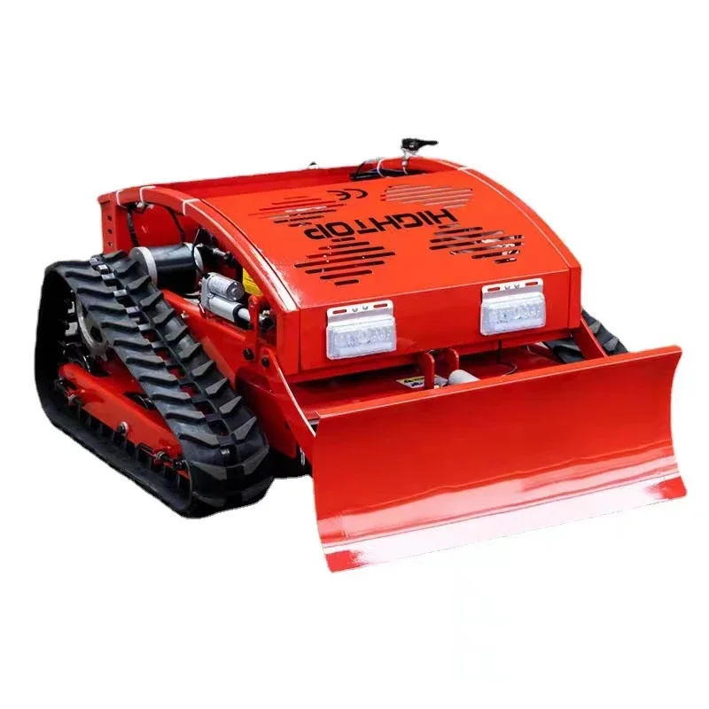 

Crawler remote control lawn mower Mowing robot intelligent agricultural and forestry equipment