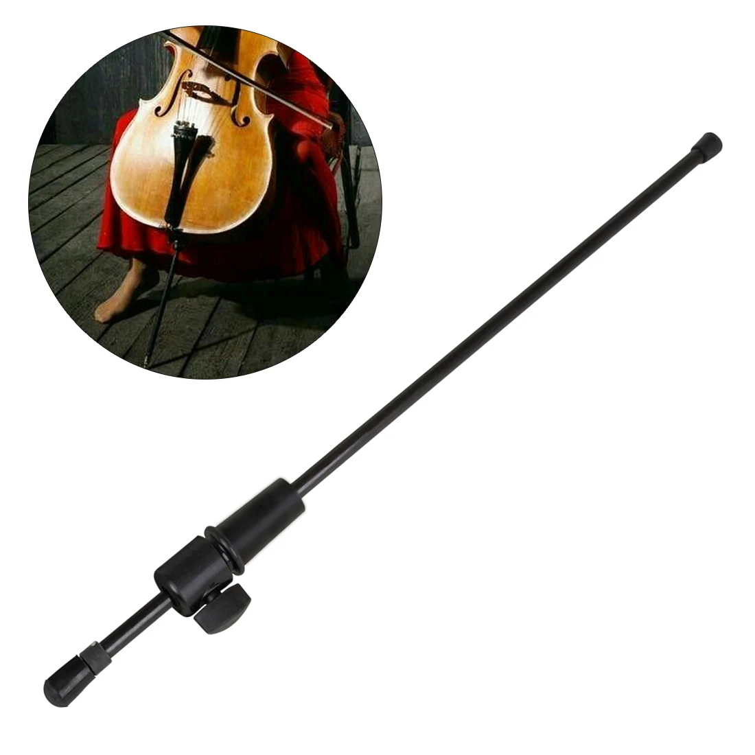 

Carbon Fiber Cello End Pin Spike Lightweight Sturdy Scalable Universal Cello Accessories