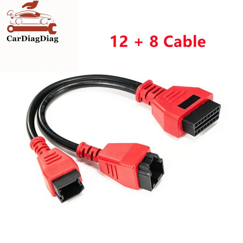 Per Chrysler Cable 12 + 8 Connettore Funziona Per Il Lancio X431 Per Obdstar Per Autel Maxisys Per Chrysler 12 8 Cavo Adattatore Migliore