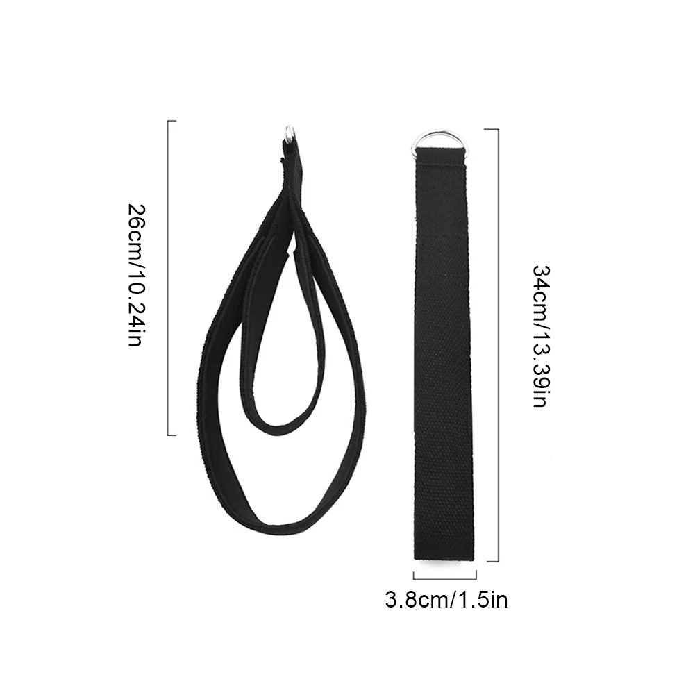 Cotton Pilates Double Loop Straps for Home Gym Workout