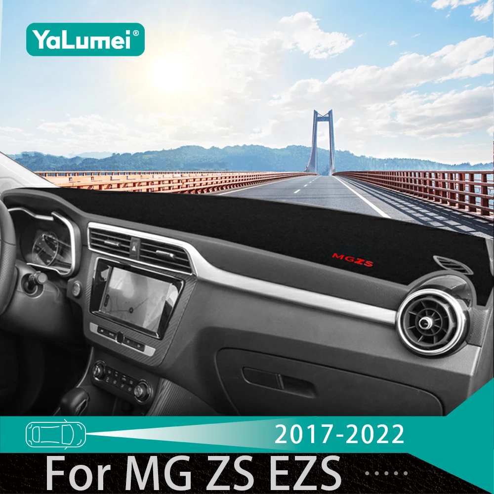 Kit Mascherine Doppio DIN UGAR Per MG ZS 2017-2020: Compatibile Con Autoradio 7 E 10 Pollici, ABS Texture Originale
