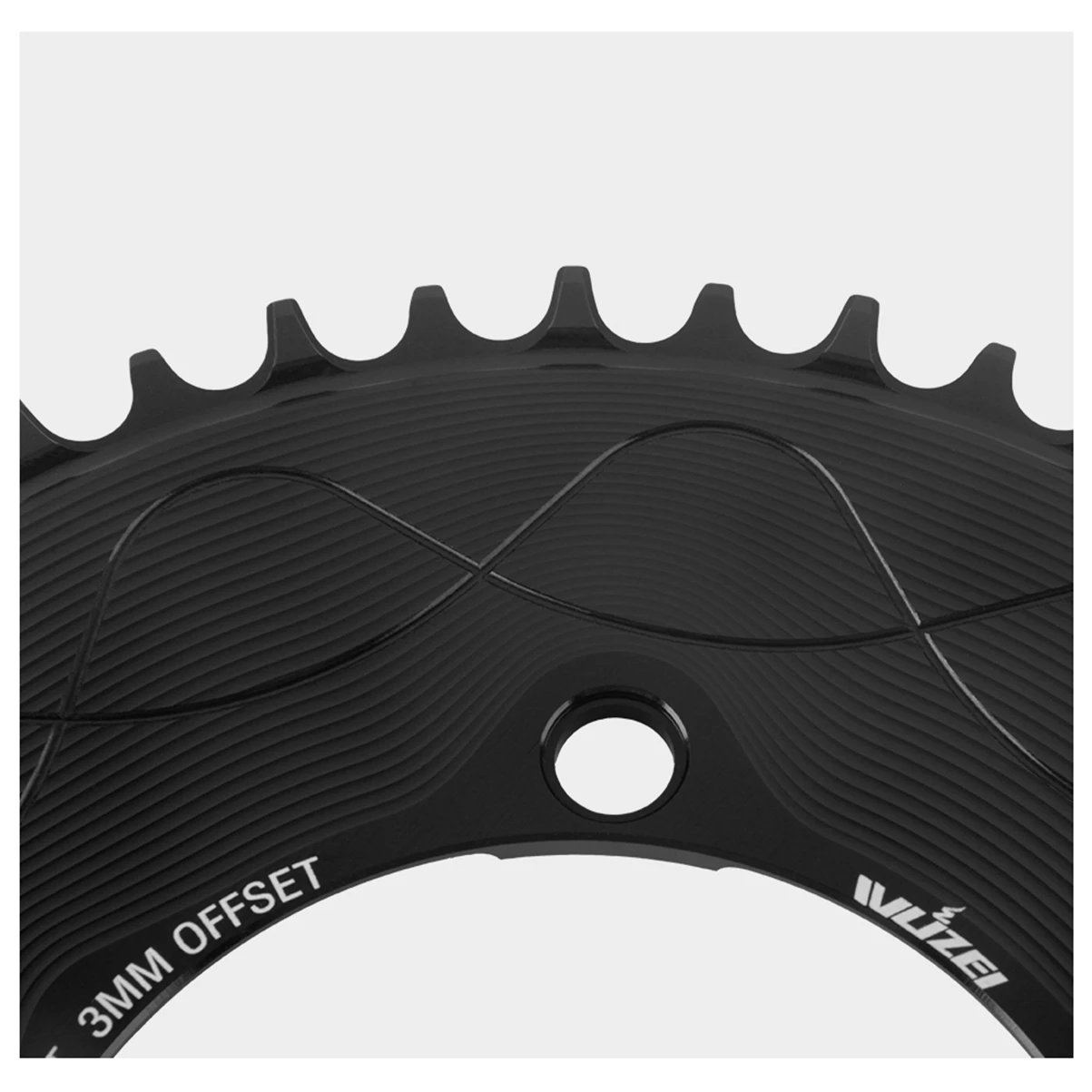 WUZEI Rennrad Kettenblatt 110BCD für Shimano R7000 R8000 R9100 Kettenrad 40 42 44 46 48 50T Fahrrad Kettenblatt 12 11 10 9 8 Geschwindigkeit – Detail 12