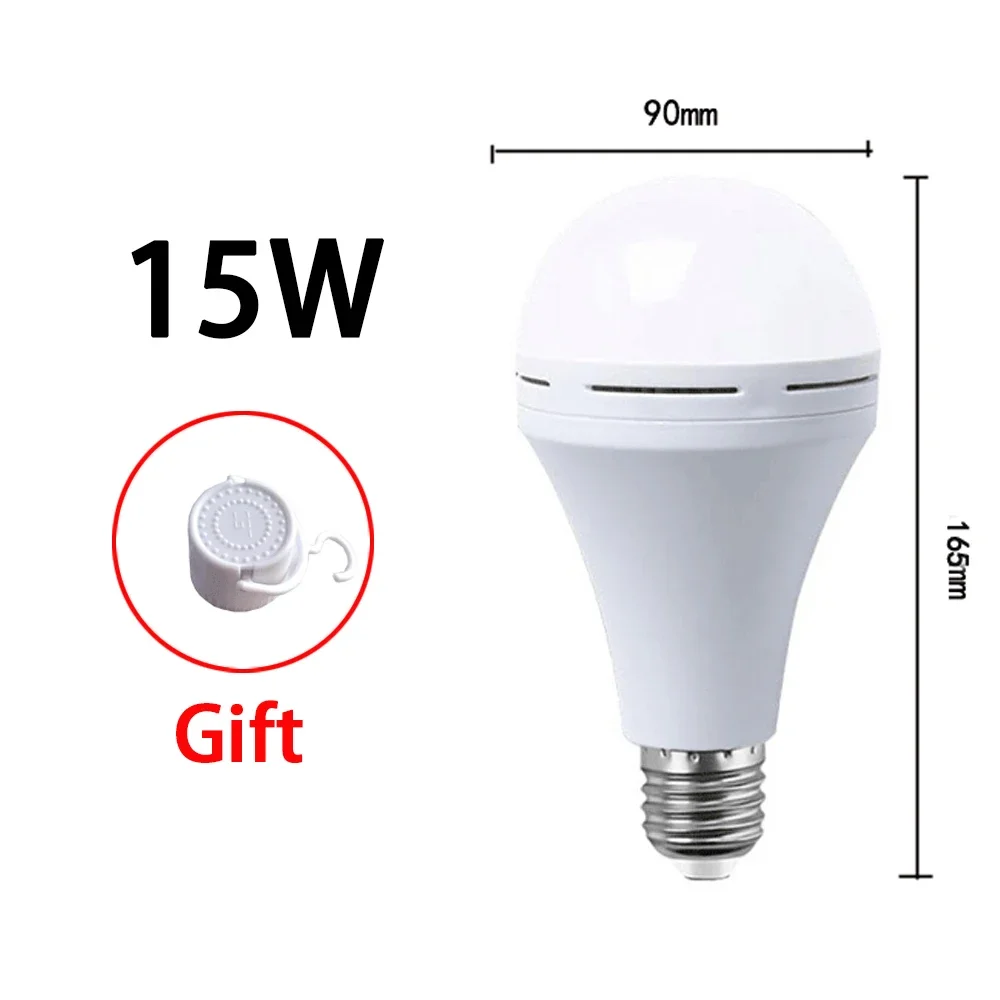 E27 مصابيح LED للطوارئ 7 واط 9 واط 12 واط 15 واط ق...