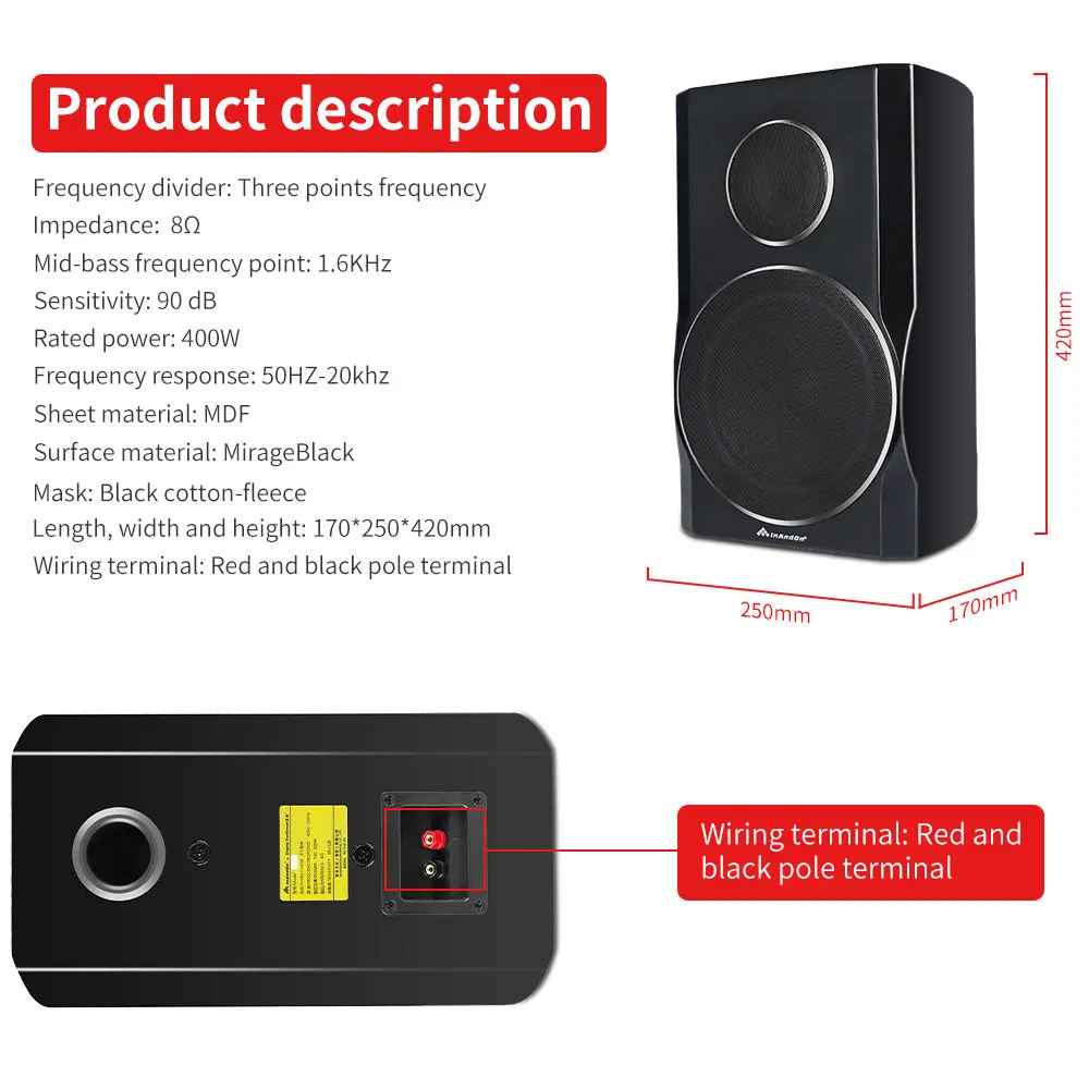 Karaoke Equipment, InAndOn All in One KTV Player, 18.5" Touch Screen with Wireless Microphones and Speaker, 4T