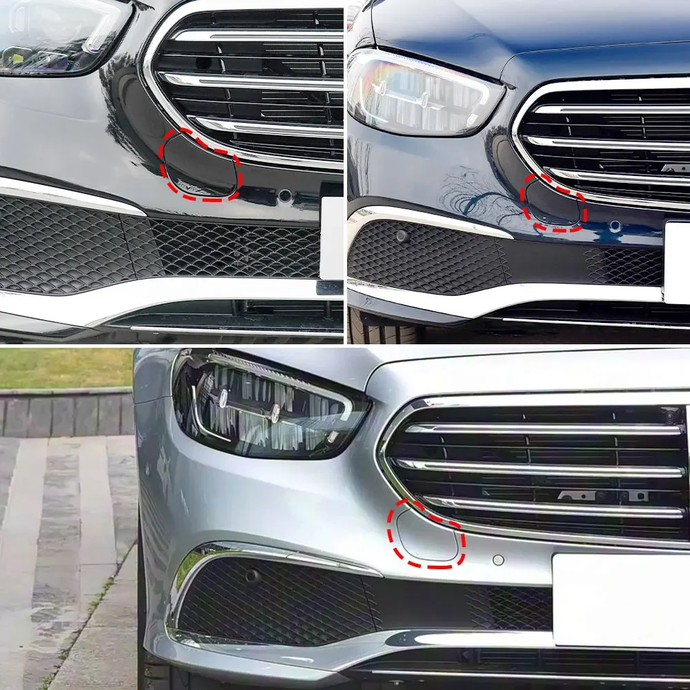 벤츠 E클래스 E260 E300 E350 2038851503 2020-2023 메르세데스 W213용 자동차 앞 견인 고리 커버 범퍼 견인 고리 커버 캡