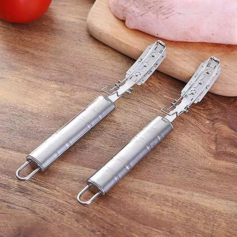 Pig Hair Shaver Stainless Steel Razor Kitchen Pig Hair Shaving Tool