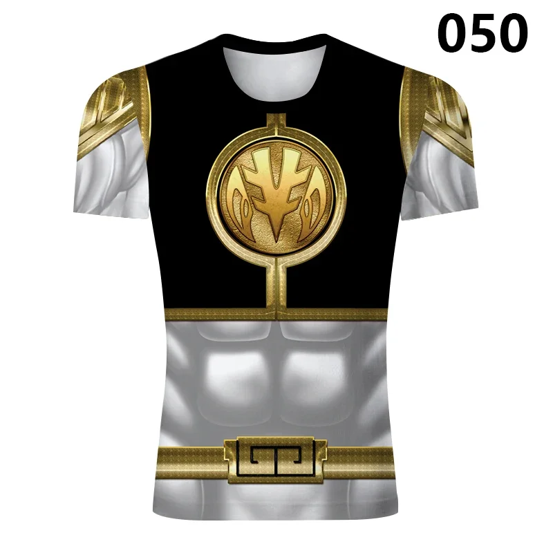 Summer Deadpool Wolverine T-Shirt Football Jersey Men Compression Spiderman Superheros Iron Man Short Sleeve Swimwear GYM Tops 6