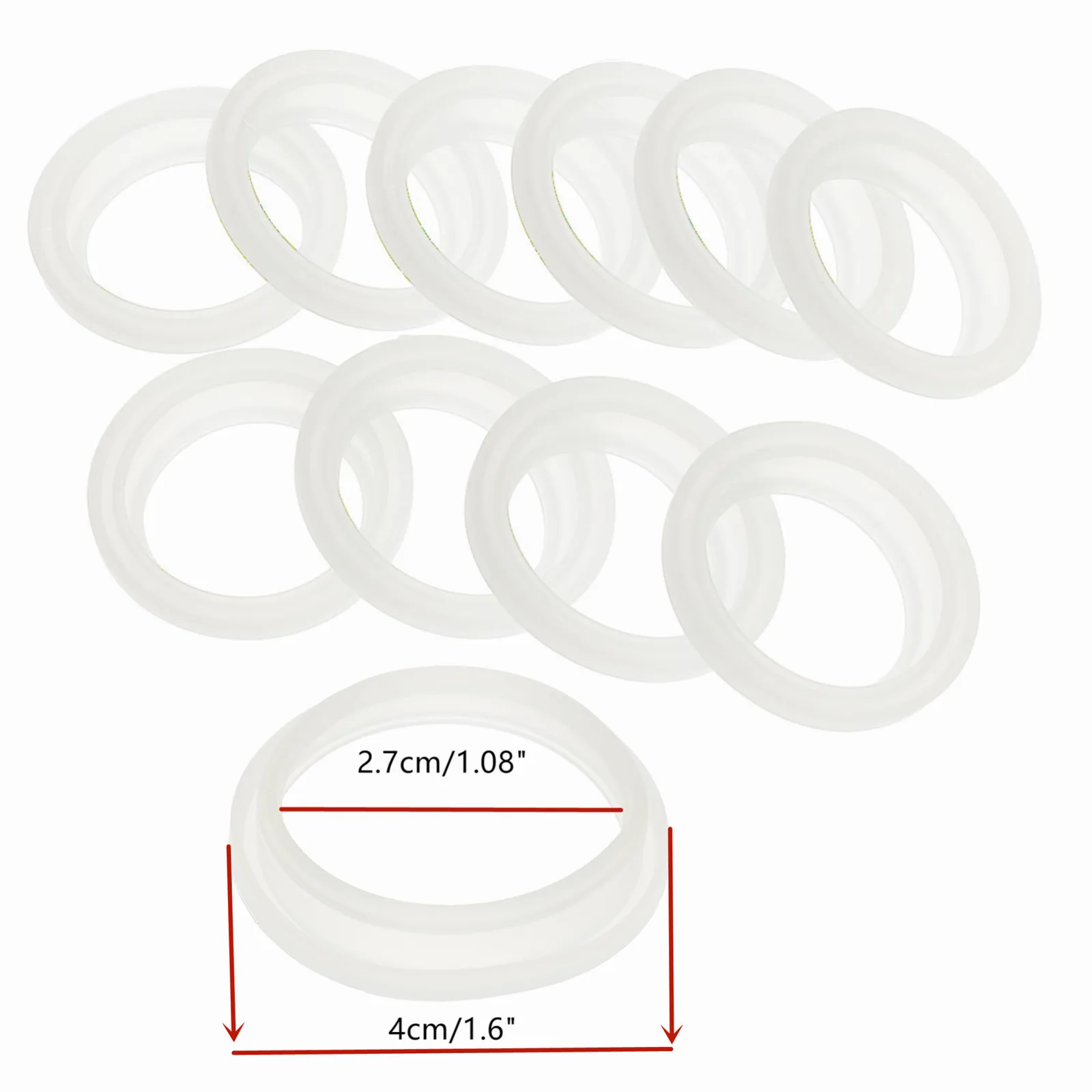 3Pcs Silicone Sealing O Rings Outdoor Vacuum Thermos Bottles Replacement  Gasket For HYDR0 FLASK Water Bottle Lid Seal Rings