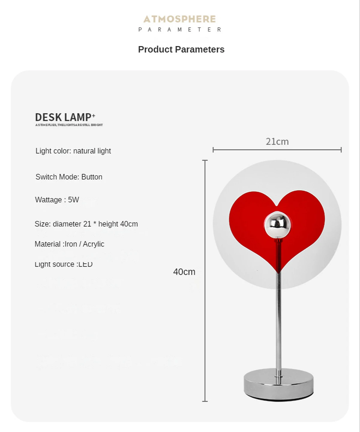 Bauhaus-inspired Retro Aura Lamp