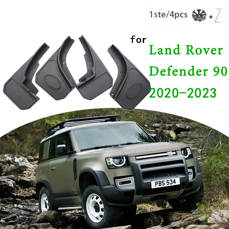 

For Land Rover Defender 110 90 2020 2021 2022 L663 V8 Car Mudguard Fenders Mud Flaps Splash Guards Mudflaps Front Accessories
