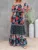 Flower Print Off Shoulder Long Dresses For Women Spring Summer New Fashion Temperament High Waist Leace-up Dress Female Vestidos