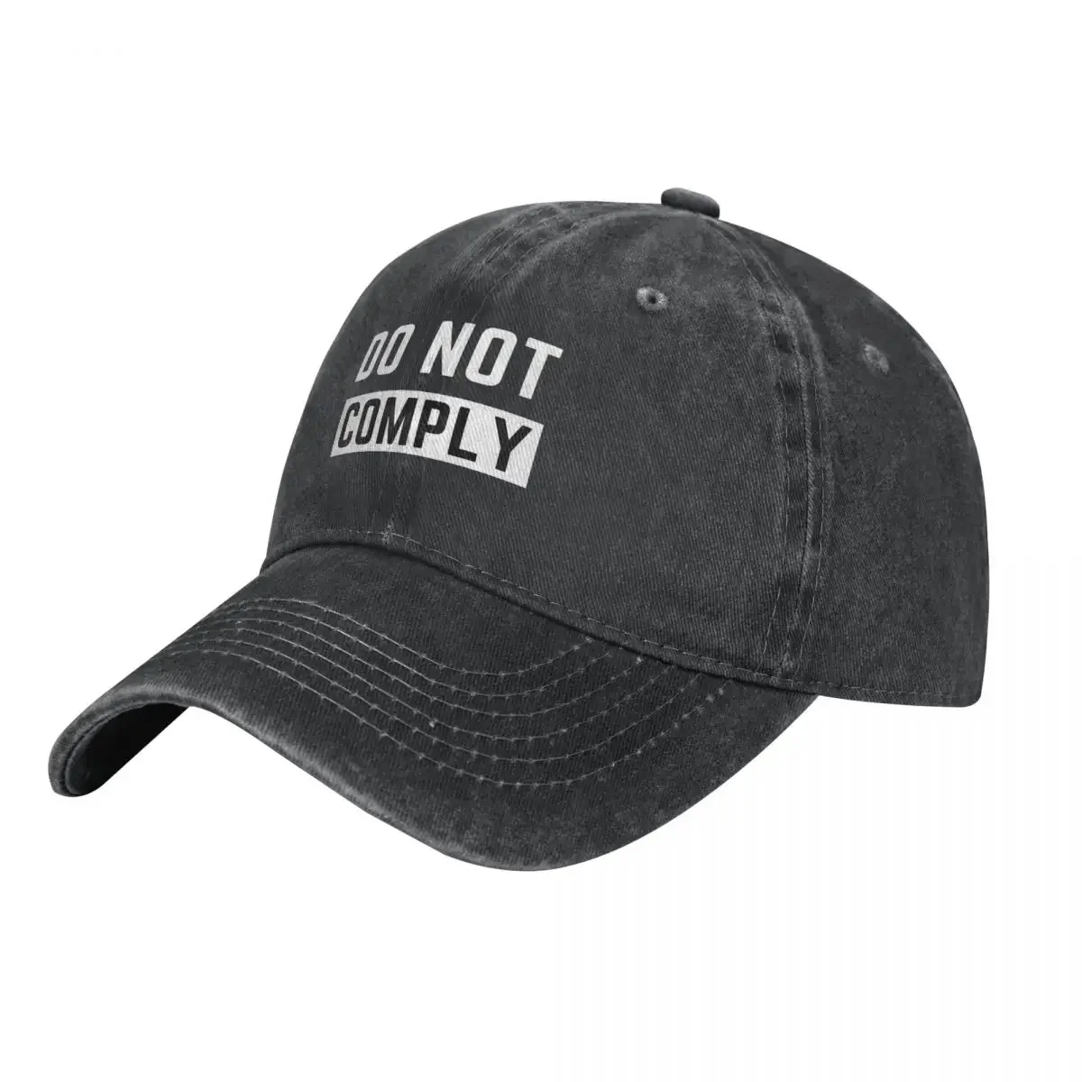 

Do Not Comply Shirt Cowboy Hat Bobble Hat Military Cap Man Christmas Hat Trucker Elegant Women's Hats Men's