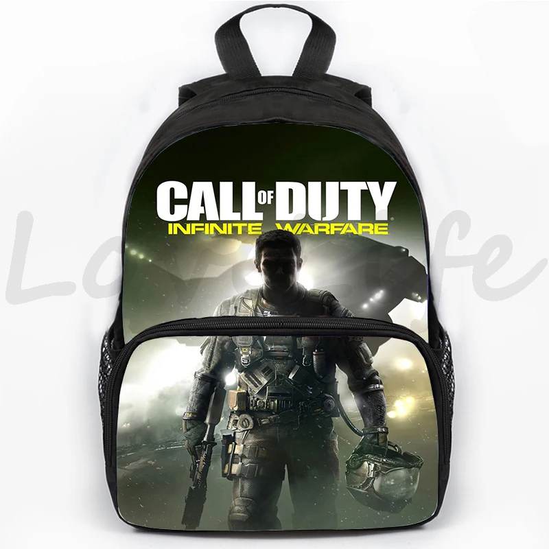 

Call of Duty Infinite Warfare 3D Print Backpack Primary Middle School Student School Bag 16 Inch Boys Girls Bookbags Top Quality