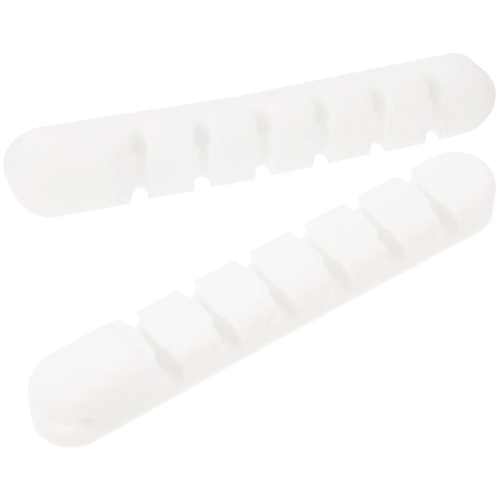 2Pcs 울트라 스티커형 케이블 정리대, 키보드, 마우스, 헤드폰, USB 케이블을 위한 데스크 케이블 홀더, 깨끗하고 정돈된 작업 공간을 위한 제품