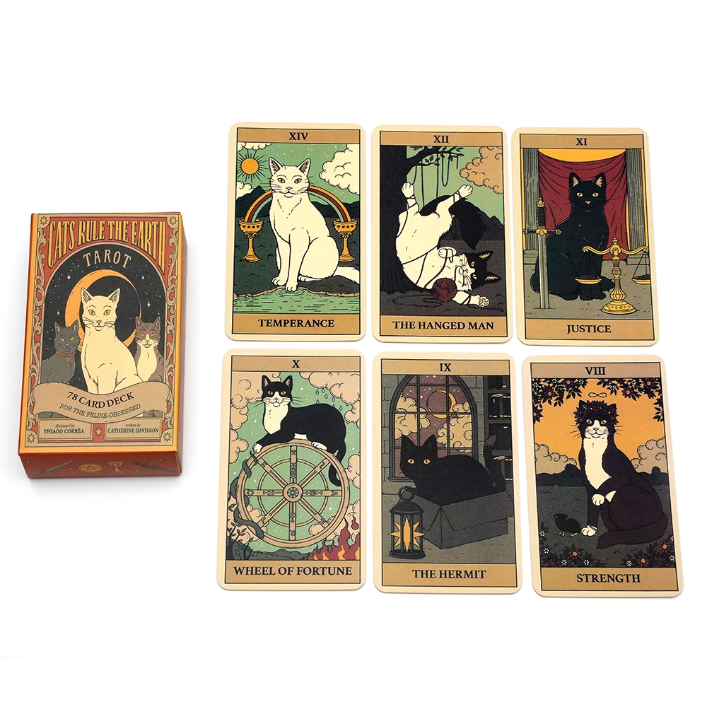 Cats Rule the Earth Tarot: 78-Card Deck 5
