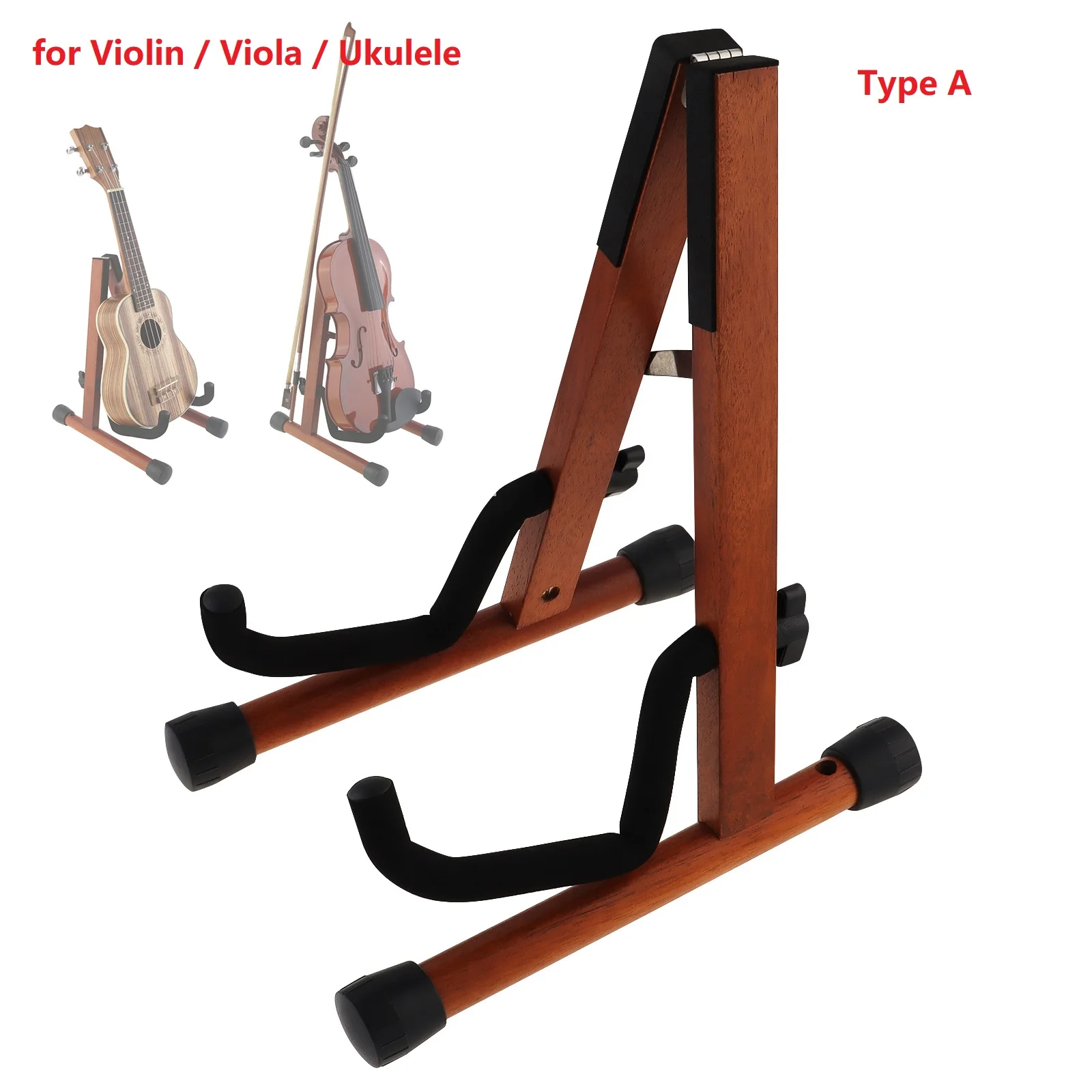 Supporto Pieghevole Per Chitarra - Leggero E Portatile Per Chitarra, Basso O Violoncello