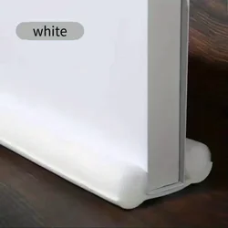 Door Sealing Strip - Soundproof, Heat - Resistant, and Dustproof Weatherproof Strip (White)