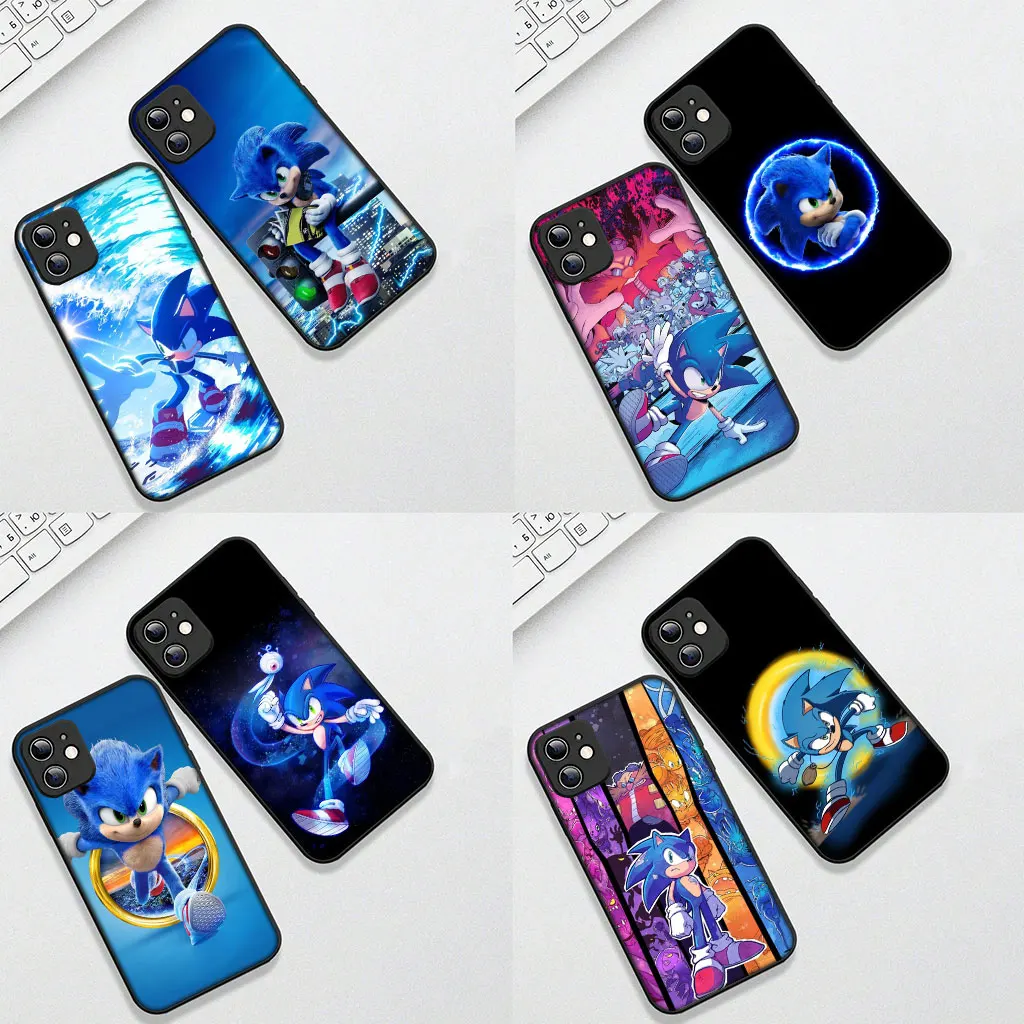 Sonic Hedgehog Flexible Phone Cover - Vibrant Design & Durable Protection